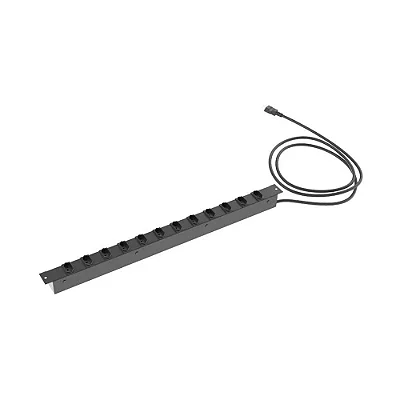 Régua para Rack 19" com 08 Tomadas 10 A com Disjuntor