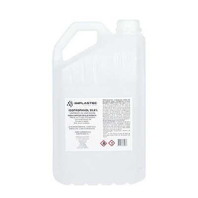 Alcool Isopropilico Implastec 5LT 99,8% Puro Galao