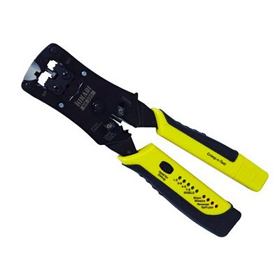 Alicate de Crimpar e Testador de Cabos de Rede HK-305 Hikari