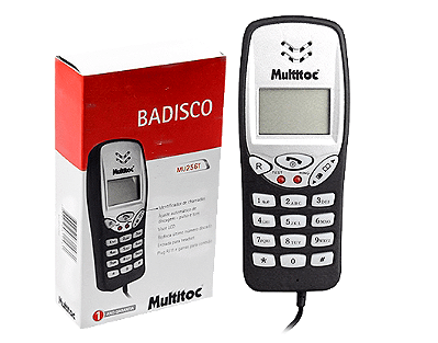 Badisco Digital Multitoc MU256T Identificador FSK DTMF