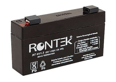 Bateria Selada 6V 12AH RT 6V12AH Rontek
