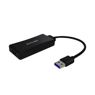 Cabo Conversor USB 3.0 Macho para HDMI Fêmea WI347 Multilaser