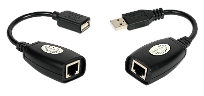 Cabo Extensor USB Via RJ45 EX-04 Até 50 Metros