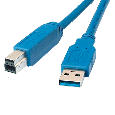 Cabo USB 3.0 Macho A x Macho B 2 Metros