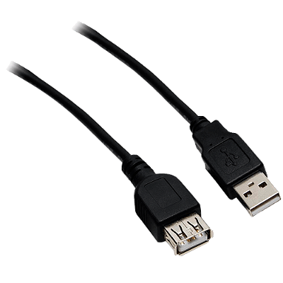 Cabo Extensor USB 2.0 A Macho para A Fêmea 1,8m Modelo USM-101