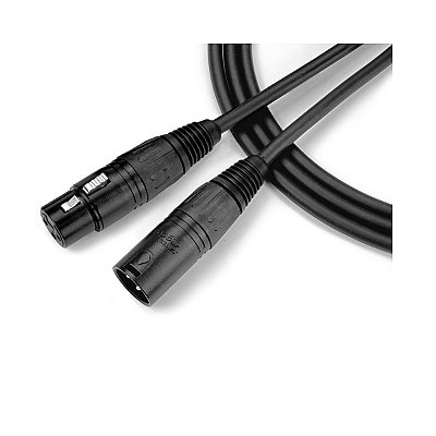 Cabo XLR Microfone Ninja LW 0,91m Santo Angelo