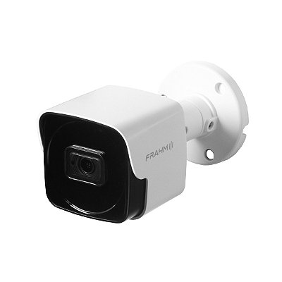 Câmera Bullet Plástico FULL HD 5MP Frahm Lente 3,6MM, Proteção IP66, 30M