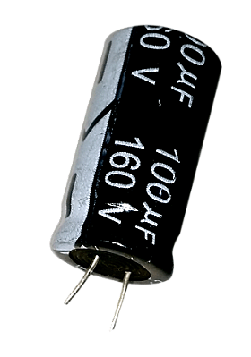 Capacitor Eletrolítico 100uf x 160V