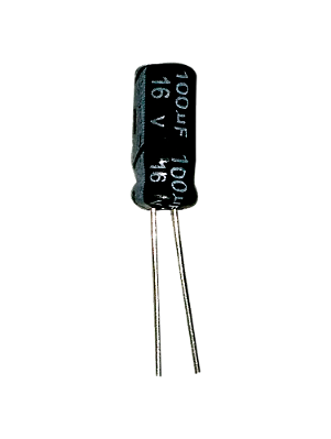 Capacitor Eletrolítico 100uf x 16V
