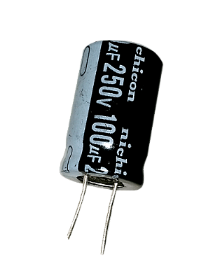 Capacitor Eletrolítico 100uf x 250V