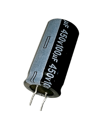 Capacitor Eletrolítico 100uf x 450V