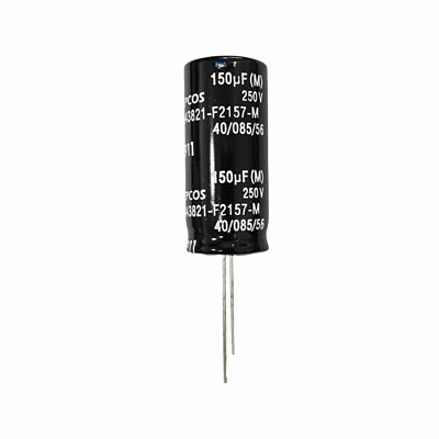 Capacitor Eletrolítico 150uF 250V Radial 85ºC Epcos