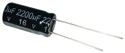 Capacitor Eletrolítico 2200uf x 16V