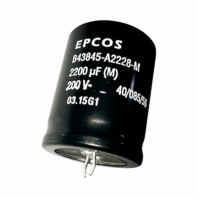 Capacitor Eletrolítico 2200uF 200V B43845-A2228-M Epcos