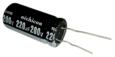 Capacitor Eletrolítico 220uf x 200V