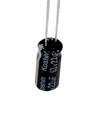 Capacitor Eletrolítico 22uf x 63V