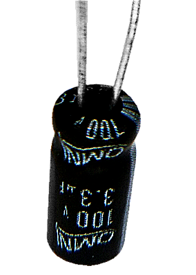 Capacitor Eletrolítico 3.3uf x 100V