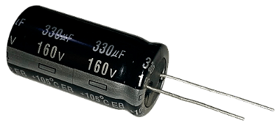 Capacitor Eletrolítico 330uf x 160V