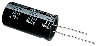 Capacitor Eletrolítico 33uf x 400V
