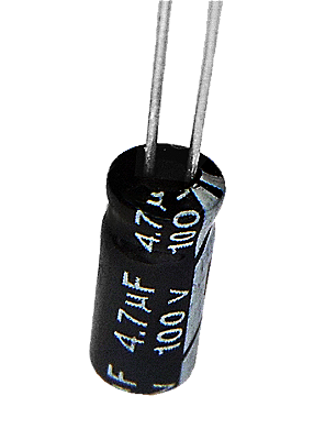 Capacitor Eletrolítico 4.7uf x 100V