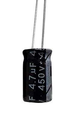 Capacitor Eletrolítico 4.7uf X 450V