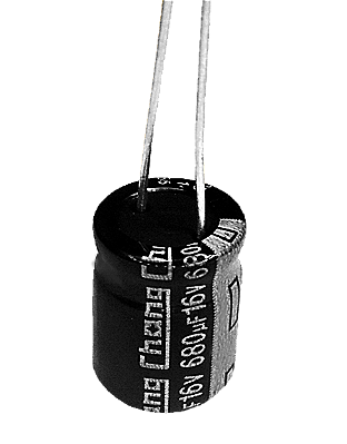 Capacitor Eletrolítico 680uf x 16V