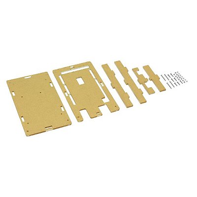 Case Acrílico para Arduino MEGA 2560 R3 Transparente