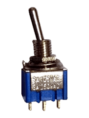 Chave Alavanca Mini L/D/L 3 Terminais 220v 3A MTS-103