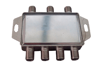 Chave Comutadora 3x4 Seletora de Sinal Satélite e TV Terrestre