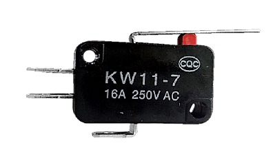 Chave Micro Switch Com Haste 27MM Modelo KW11-7-3