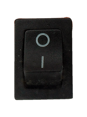 Chave Quadrada Mini L/D Pulso 2T 220V 6A KCD10-101