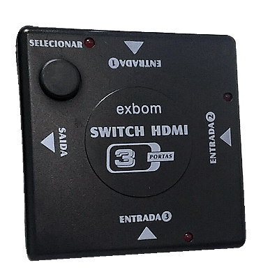 Chave Seletora HDMI 3x1 CHSL0006