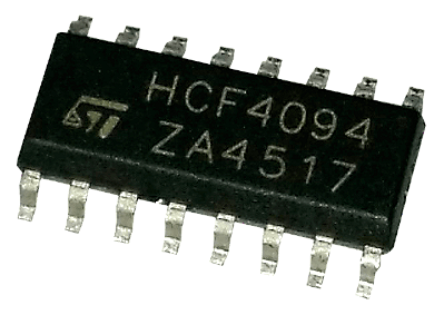 Circuito Integrado – CI CD 4094 SMD RETANGULAR