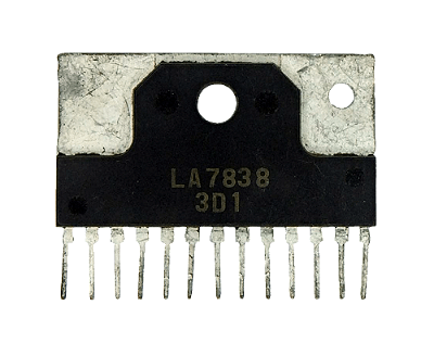 Circuito Integrado LA7838 Sanyo 12 Pinos com Dissipador
