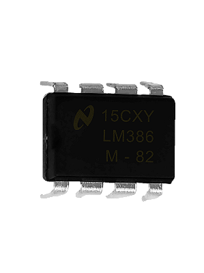 CI LM386 Amplificador de Áudio DIP-8 National 5 Unidades
