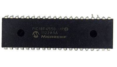 Circuito Integrado PIC 18F4550-I/P Microcontrolador
