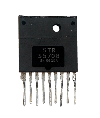 Circuito Integrado STRS 5708 Componente Eletrônico