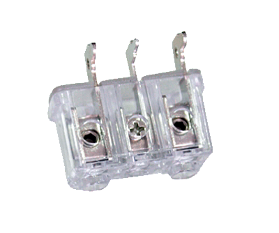 Conector Maxi 60A 3 Vias Transparente