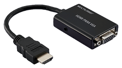 Conversor HDMI para VGA com Saída de Áudio WI293 Multilaser