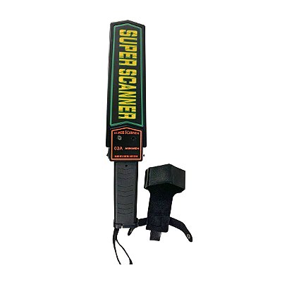 Detector de Metal Portátil Segurança - Super Scanner 03A