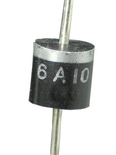Diodo Retificador OEM 6A10 6A 1000V R-6