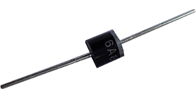 Diodo Retificador 6A8 6A 800V R-6 Axial