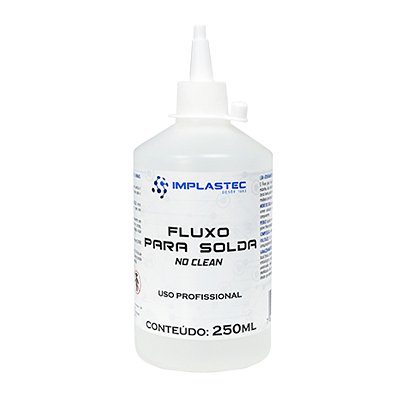 Fluxo de Solda No Clean 250ML Implastec