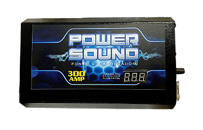 Fonte Automotiva Digital 300A Bivolt Power Sound
