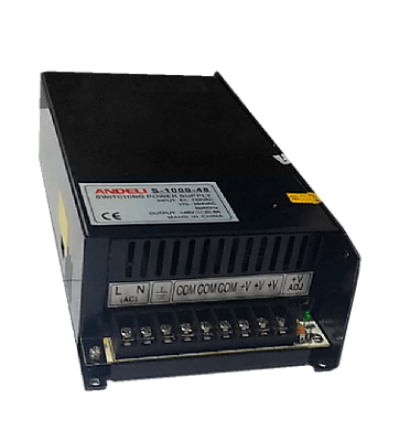 Fonte Chaveada 48V 20A 1000W Bivolt Automática Alumínio
