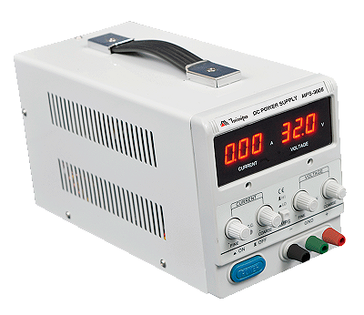 Fonte de Alimentação Regulável DC 0 a 30V 5A MPS-3005B Minipa