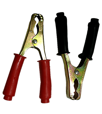 Par Garra Jacare 110mm 100A Reforcada P Bateria Unidade