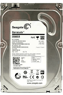 HD Seagate 2TB 7200RPM Sata