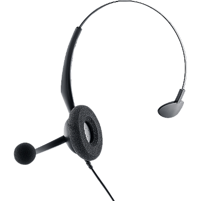 Headset Monoauricular Intelbras CHS-55 RJ9 Cancelador Ruido