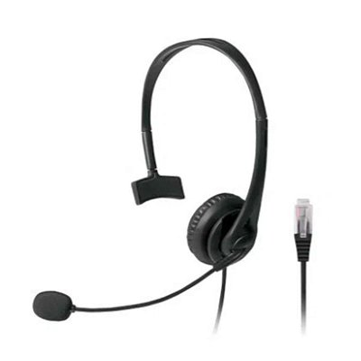 Headset Telemarketing Multilaser PH251 Conexao RJ09